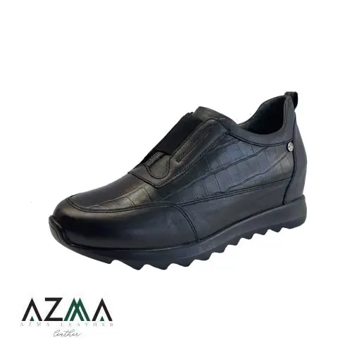 کفش چرمی زنانه کد 2168