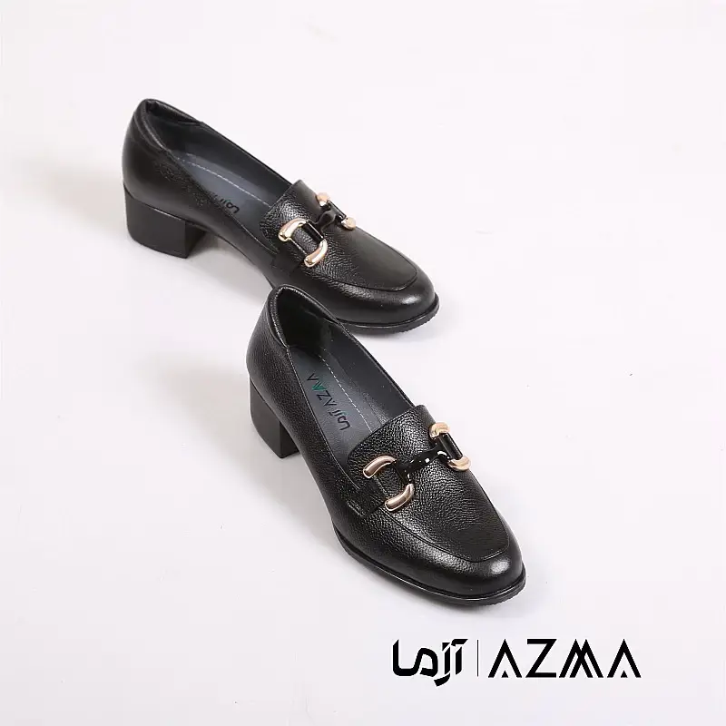 کفش چرمی زنانه کد 268
