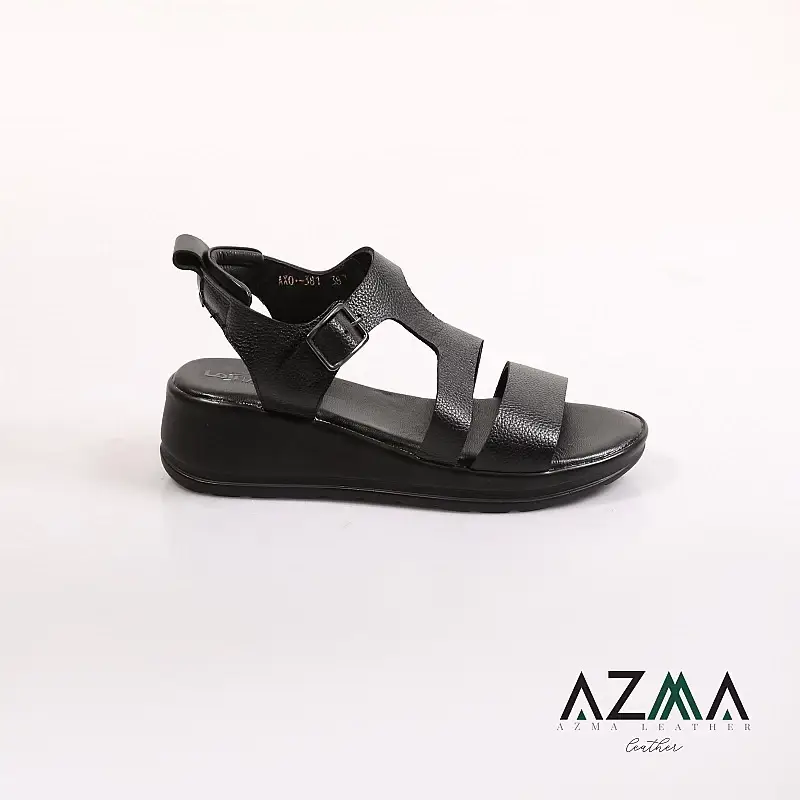 صندل چرمی زنانه کد 380
