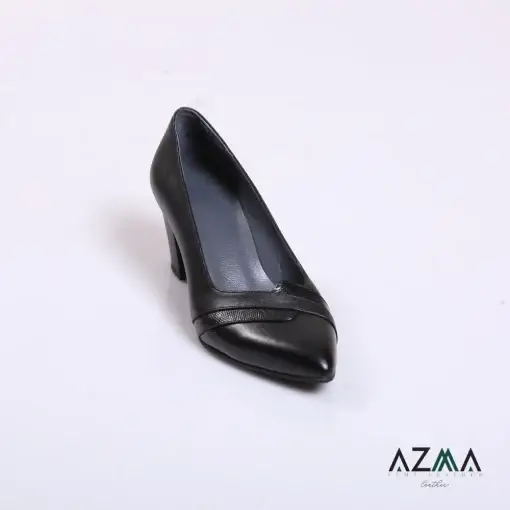 کفش چرمی زنانه کد 7