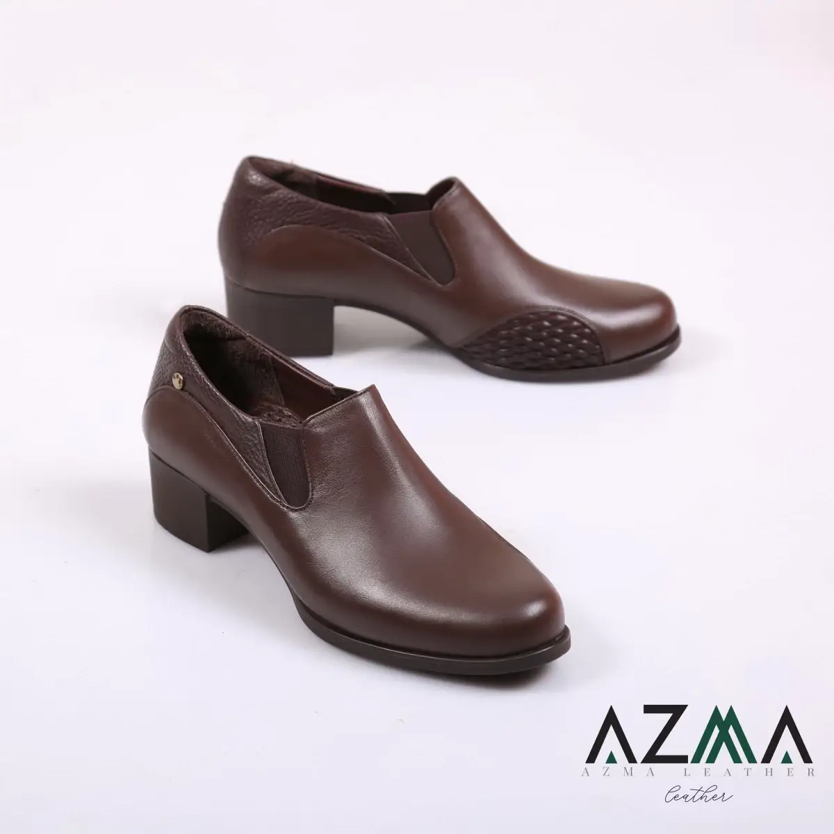 کفش زنانه چرمی کد 2385