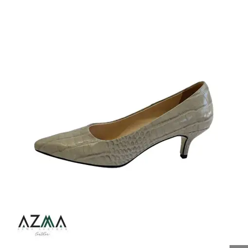 کفش زنانه پاشنه دار کد 403 کروکو