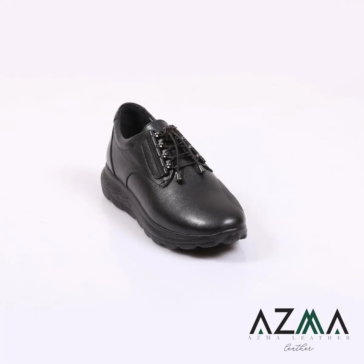 کفش چرمی زنانه کد 743