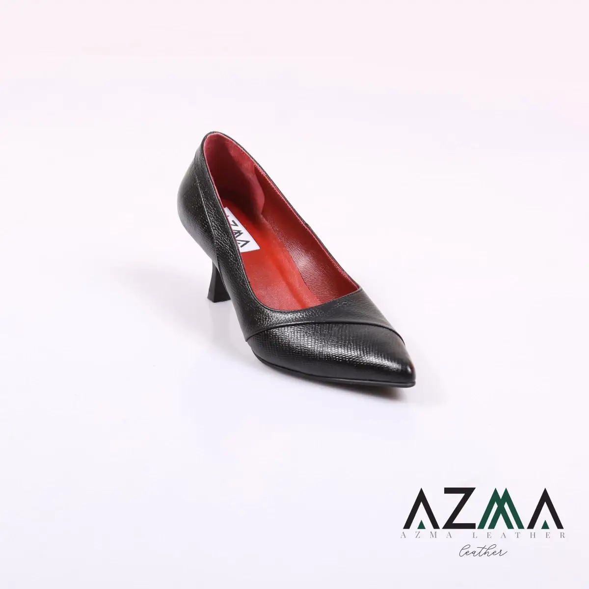 کفش چرمی زنانه کد 09