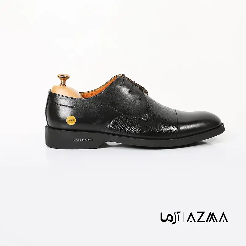 کفش چرمی مردانه مدل برت بندی