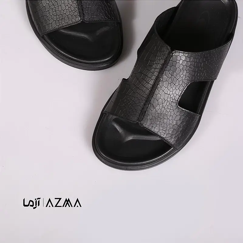 صندل چرمی مردانه کد 326