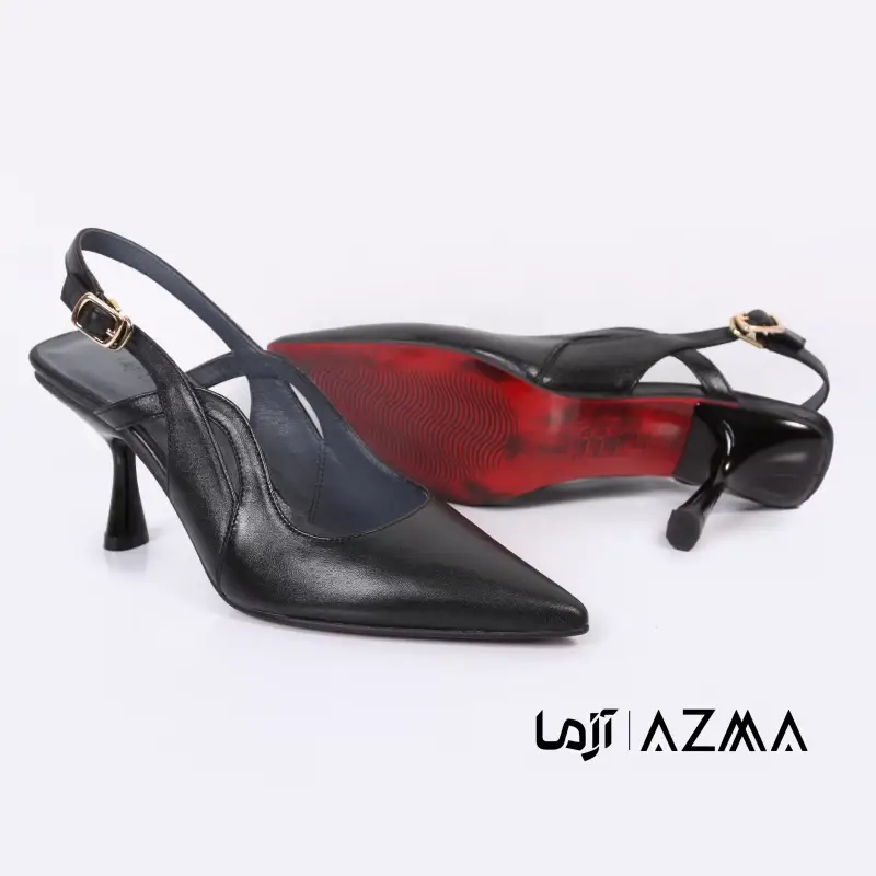 کفش چرمی زنانه کد 870