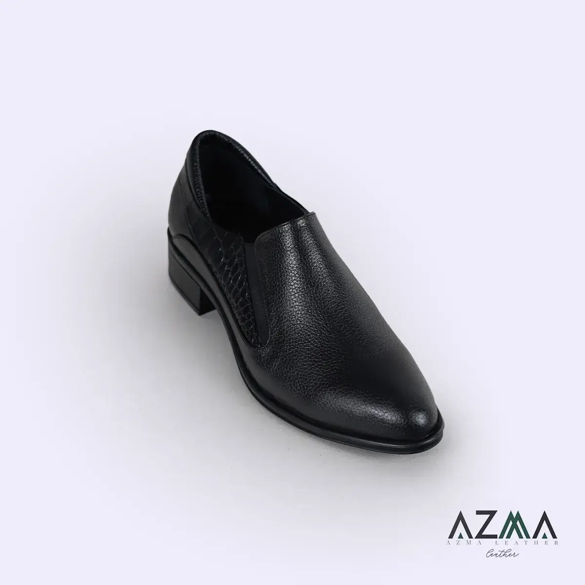 کفش چرمی زنانه کد 1027