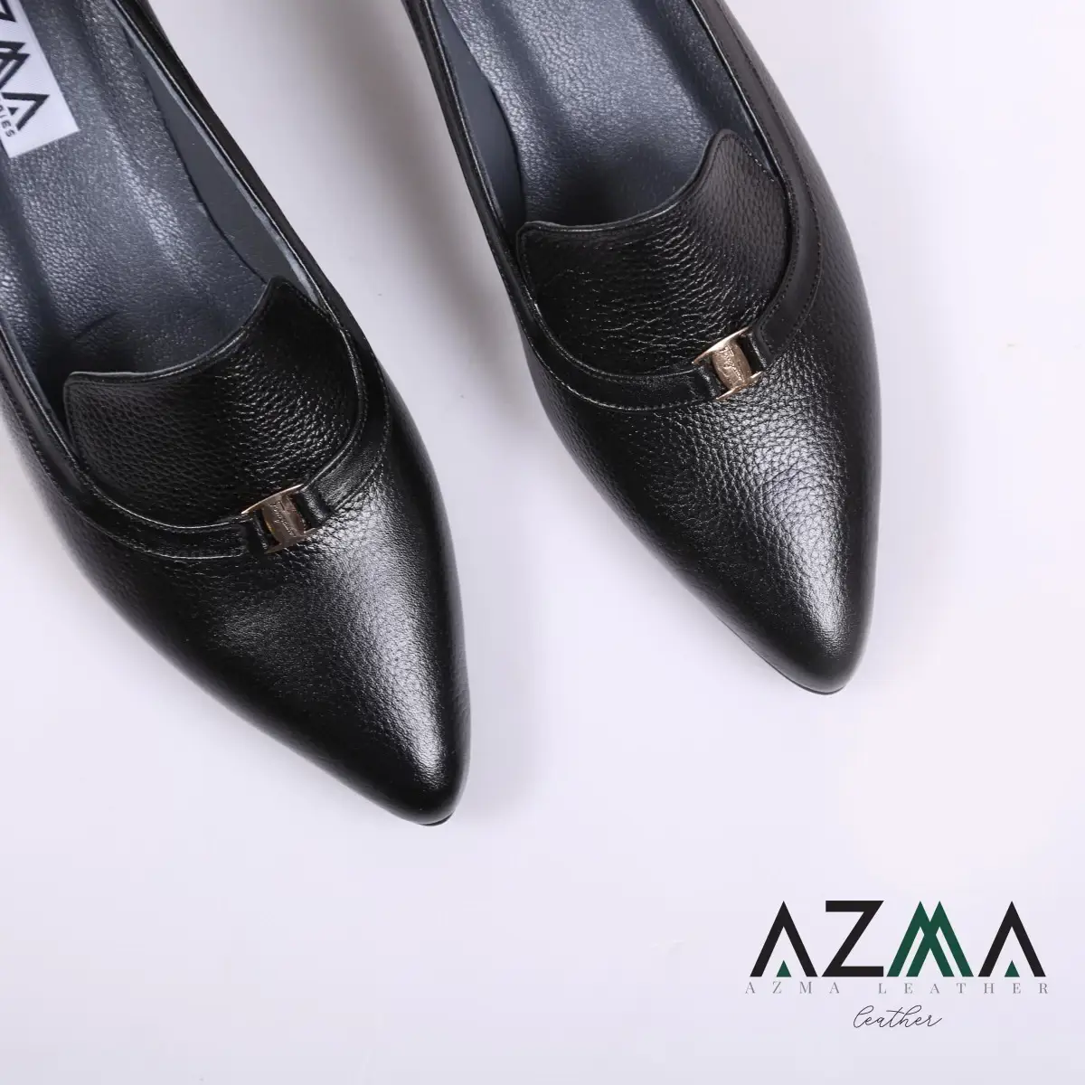 کفش چرمی زنانه کد 16