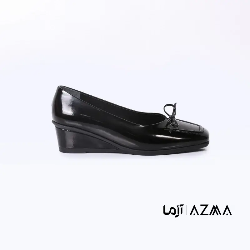 کفش چرمی زنانه کد 1760