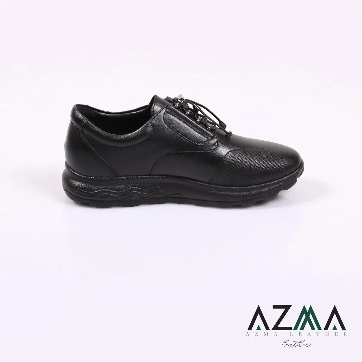کفش چرمی زنانه کد 743