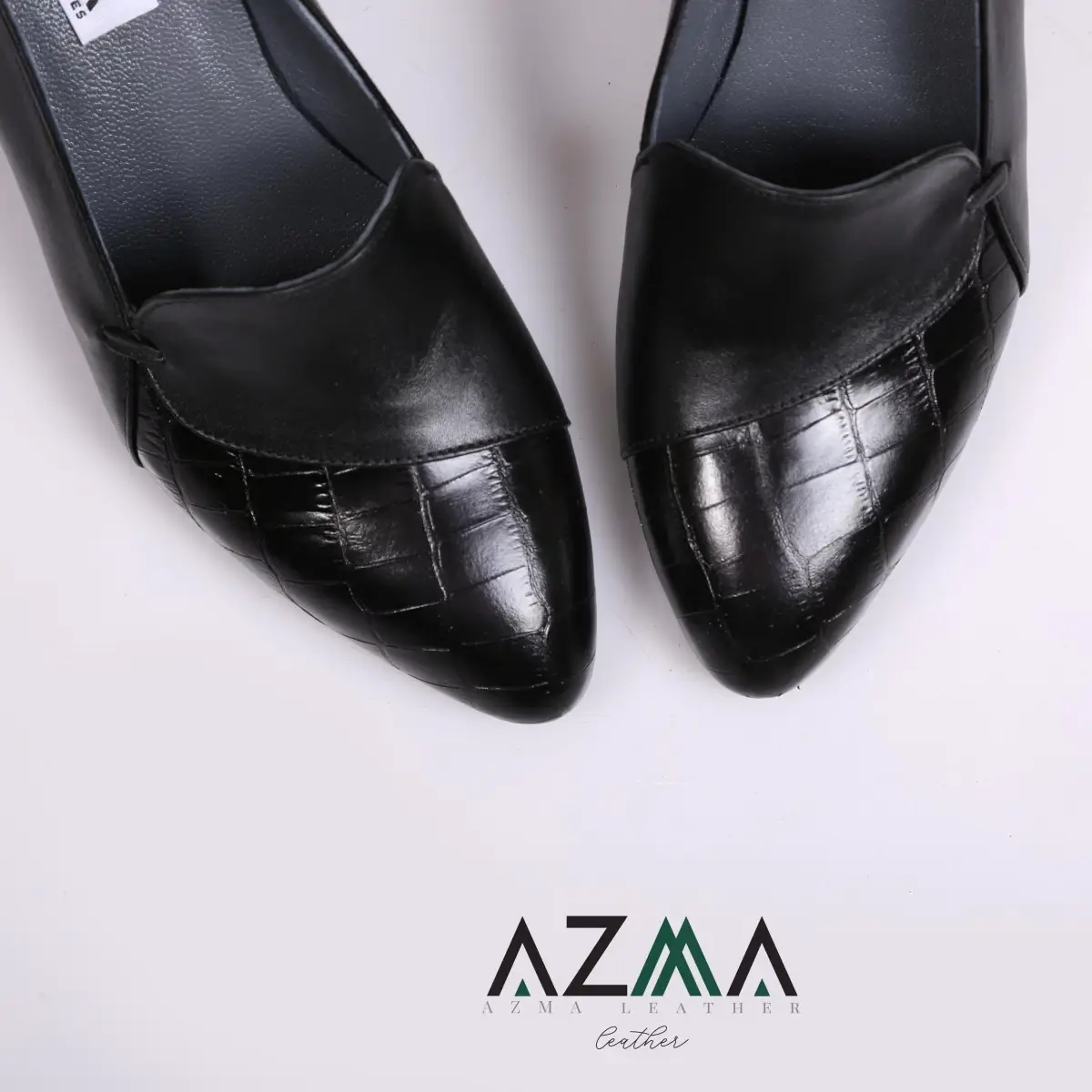 کفش چرمی زنانه کد 19