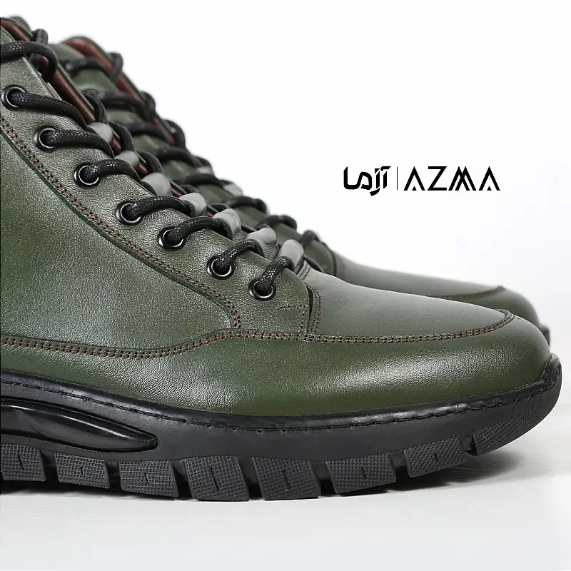 بوت چرمی مردانه کد 4071