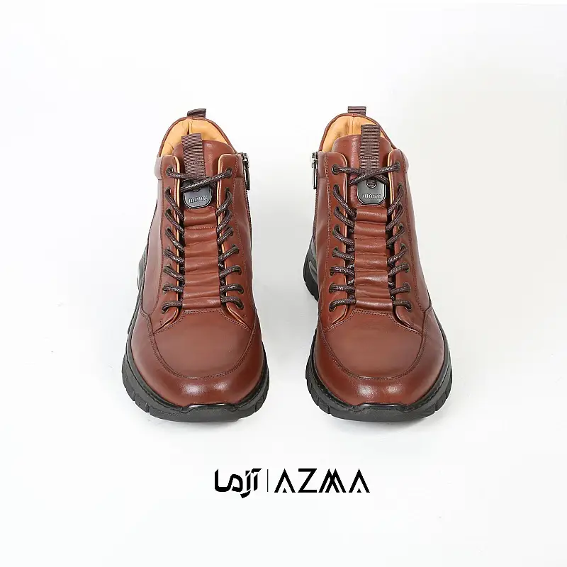 بوت چرمی مردانه کد 4071