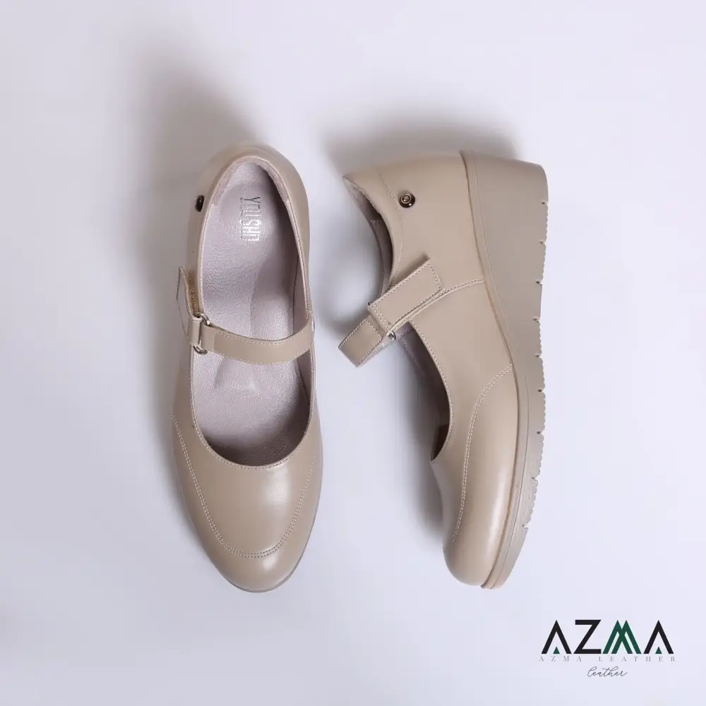 کفش چرمی زنانه یوشیج 703
