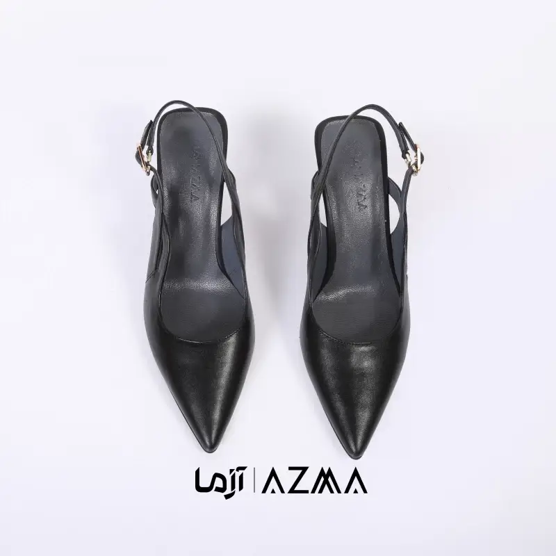 کفش چرمی زنانه کد 870