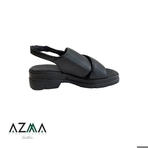 صندل چرمی زنانه کد 2165