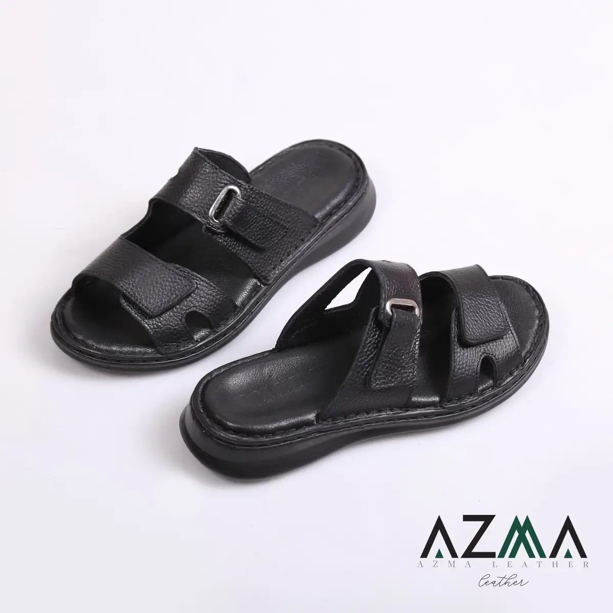 صندل چرمی زنانه کد z4