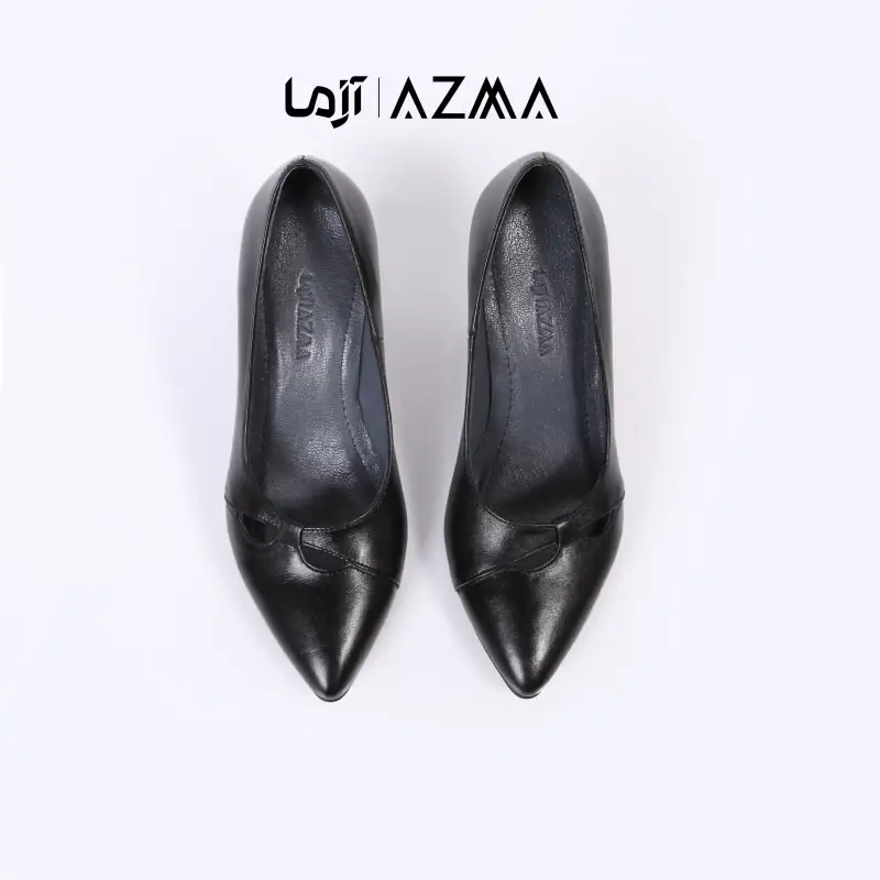 کفش چرمی زنانه کد 862