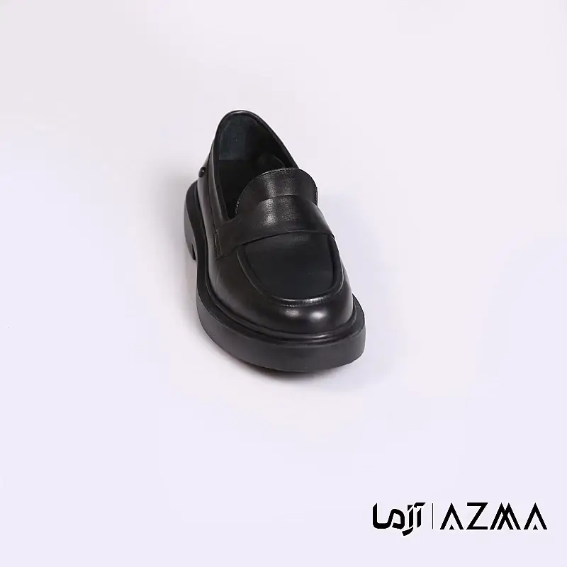 کفش چرمی زنانه کد 2363