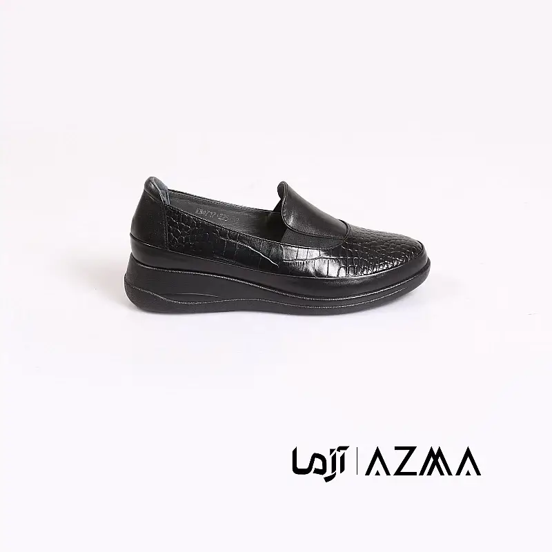 کفش چرمی زنانه کد 1225