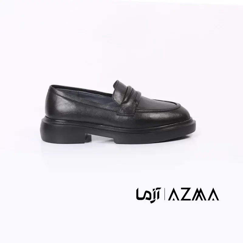 کفش چرمی زنانه کد 871