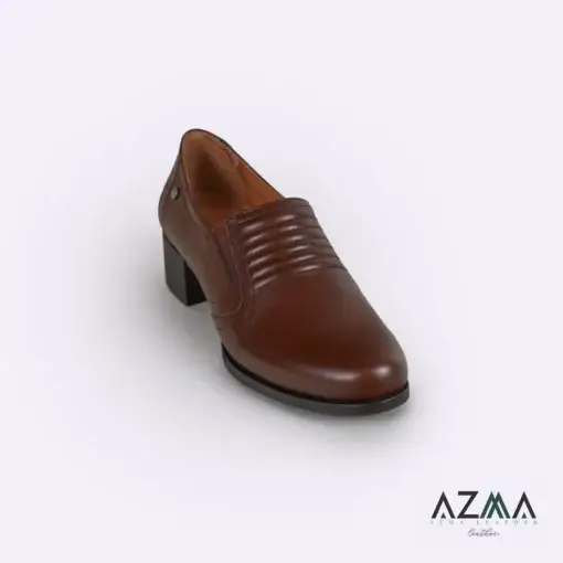 کفش چرمی زنانه کد 2351