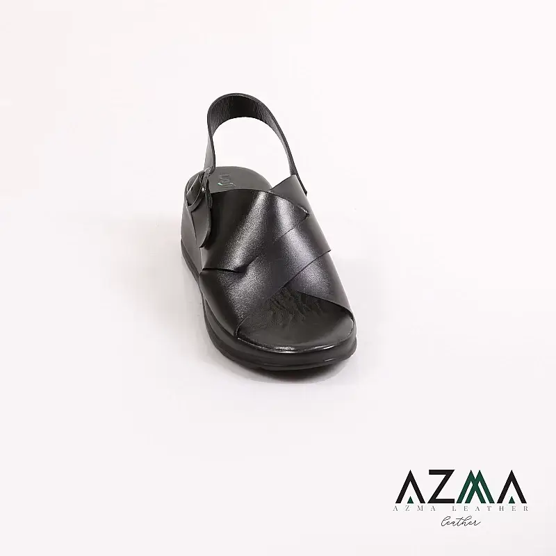 صندل چرمی زنانه کد 381
