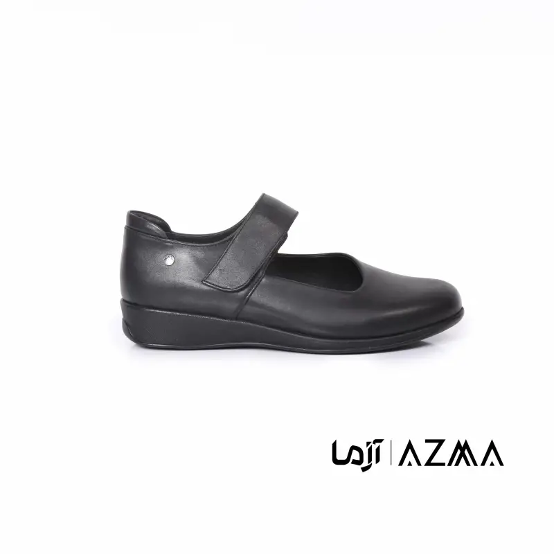 کفش چرمی زنانه کد 2573