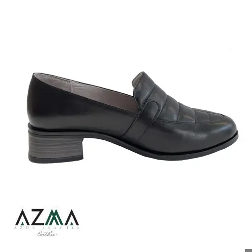 کفش چرمی زنانه کد 471