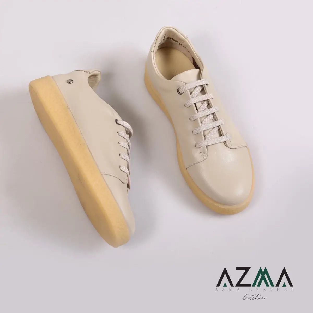 کفش چرمی زنانه کد 2399
