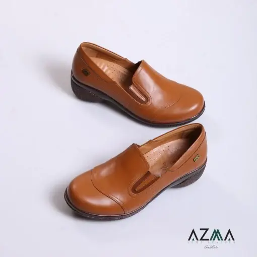 کفش چرمی زنانه کد 2251