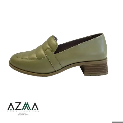 کفش چرمی زنانه کد 471