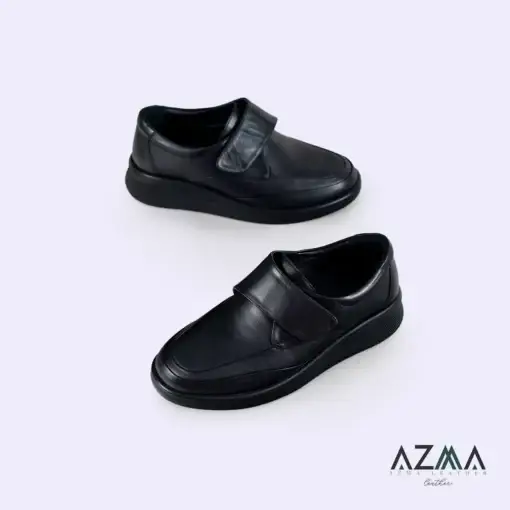 کفش چرمی زنانه کد 741
