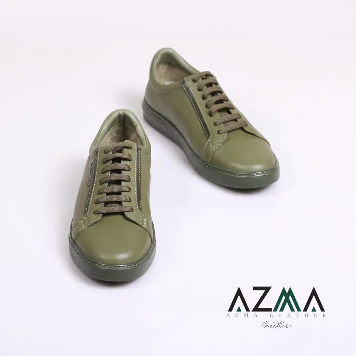 کفش چرمی زنانه کد 2389