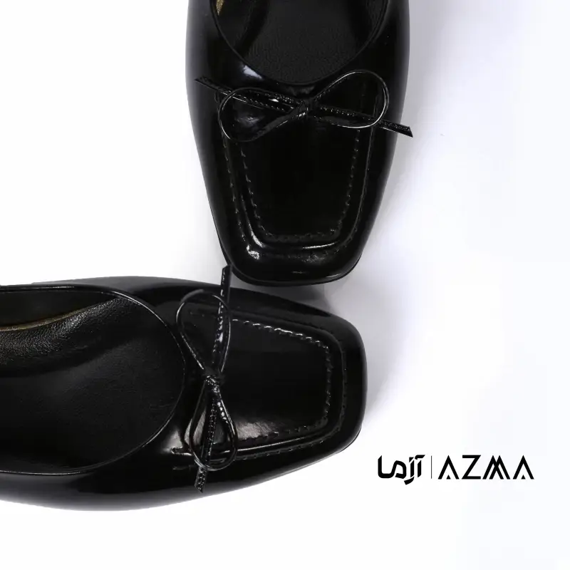 کفش چرمی زنانه کد 1760