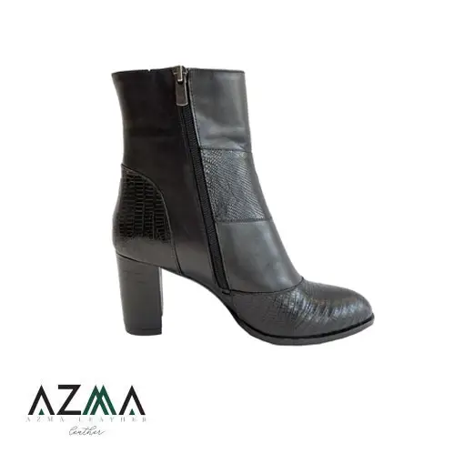 بوت زنانه چرمی کد 671