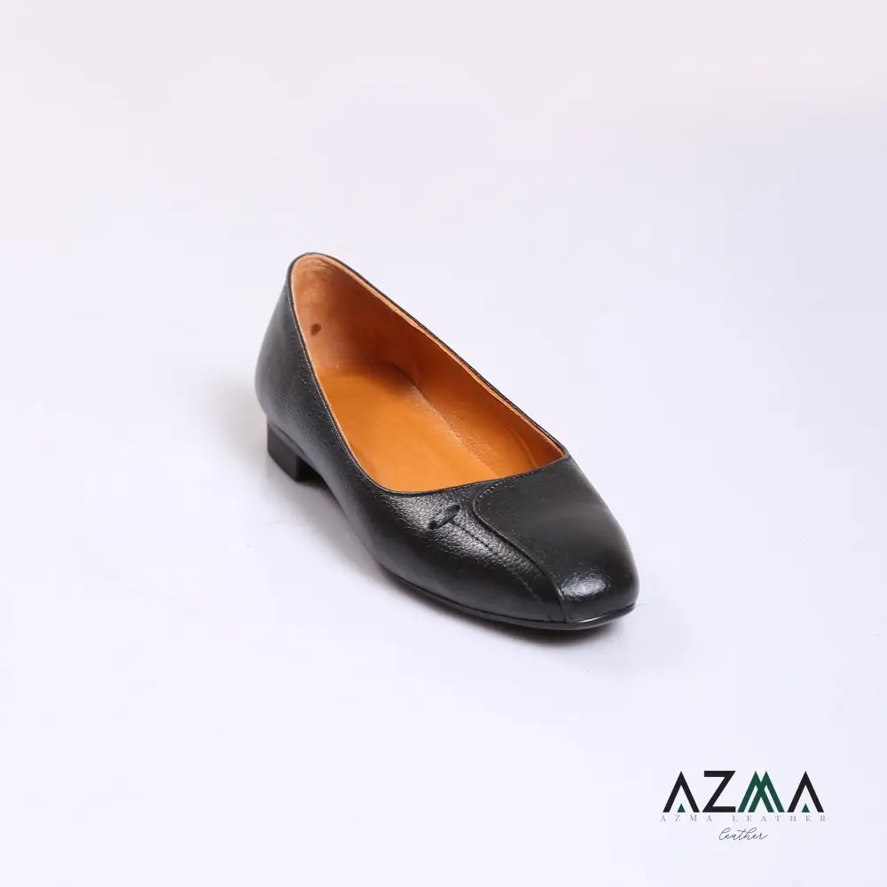 کفش چرمی زنانه کد 10
