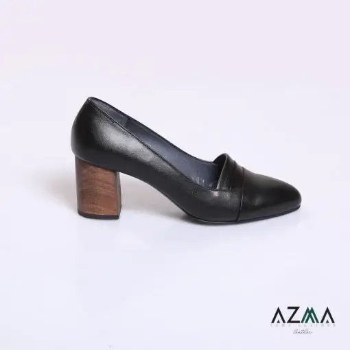 کفش چرمی زنانه کد 629