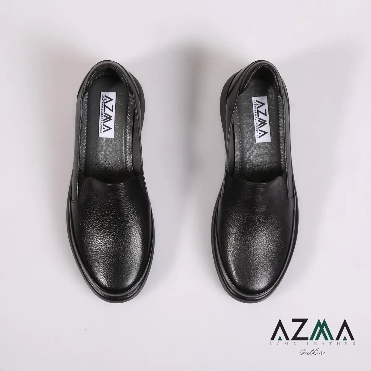 کفش چرمی زنانه کد 1105