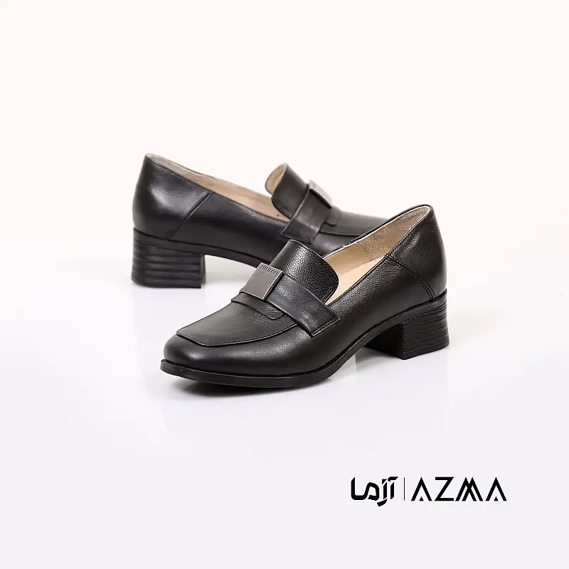 کفش چرمی زنانه کد 1036