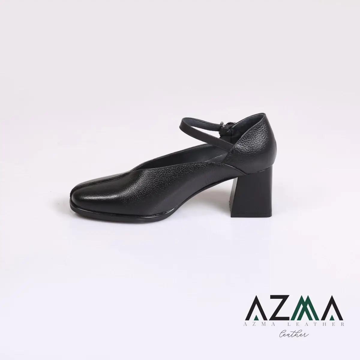 کفش چرمی زنانه کد 801