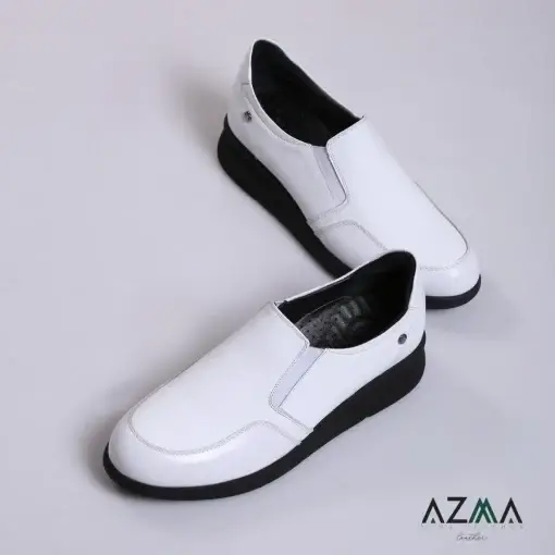 کفش چرمی زنانه کد 2279