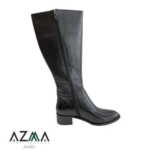 بوت زنانه چرمی کد 622