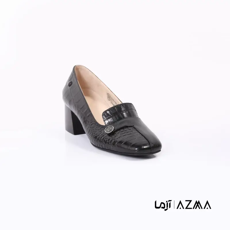 کفش چرمی زنانه کد 903