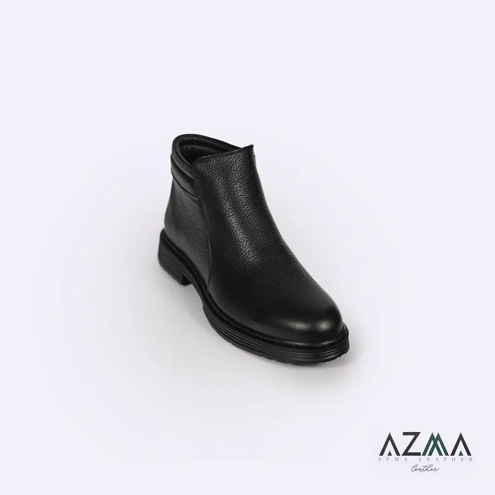 بوت چرمی مردانه کد 70991