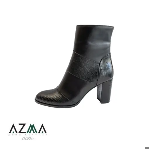 بوت زنانه چرمی کد 671