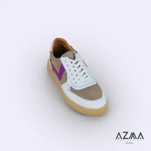 اسنیکرز زنانه چرمی کد 2303
