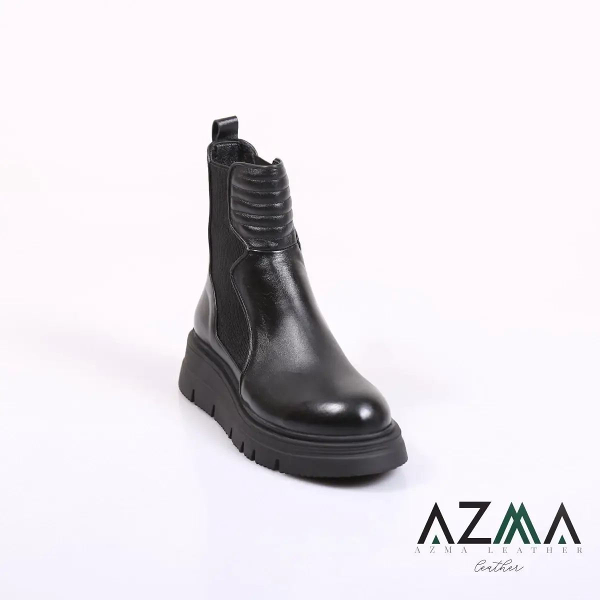 بوت چرمی زنانه کد 784