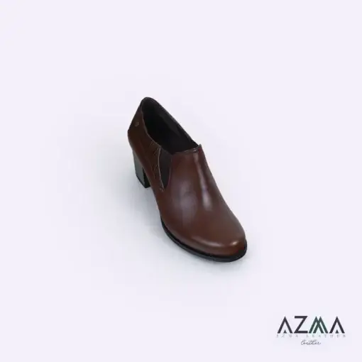 کفش چرمی زنانه کد 2327